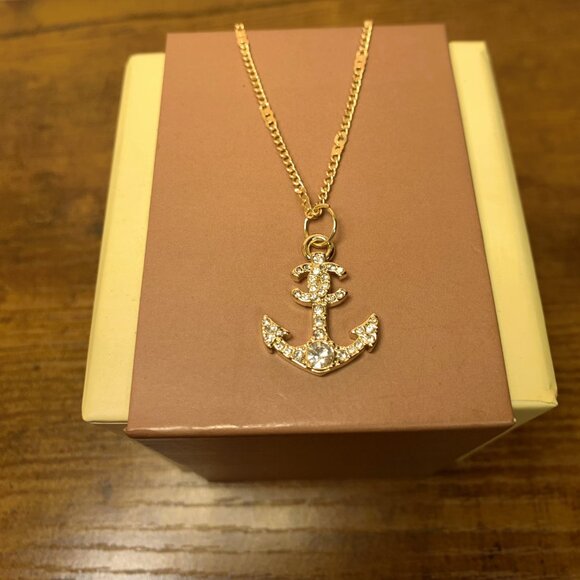 Anchor Chanel Necklace - Picture 8 of 11
